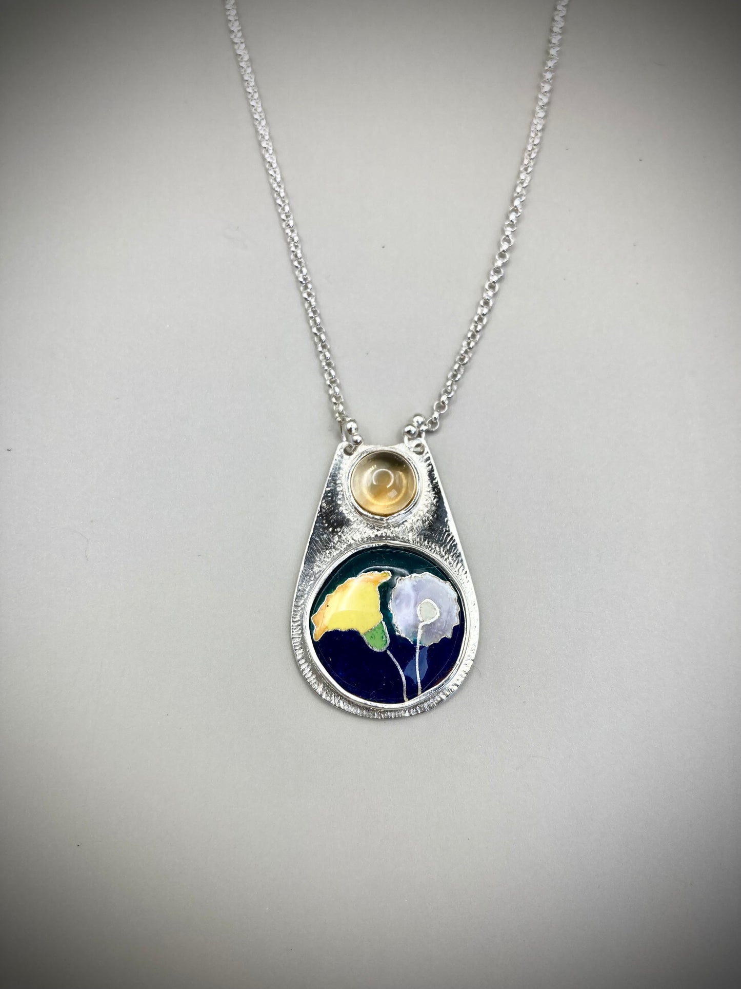 Dandelion Flower necklace