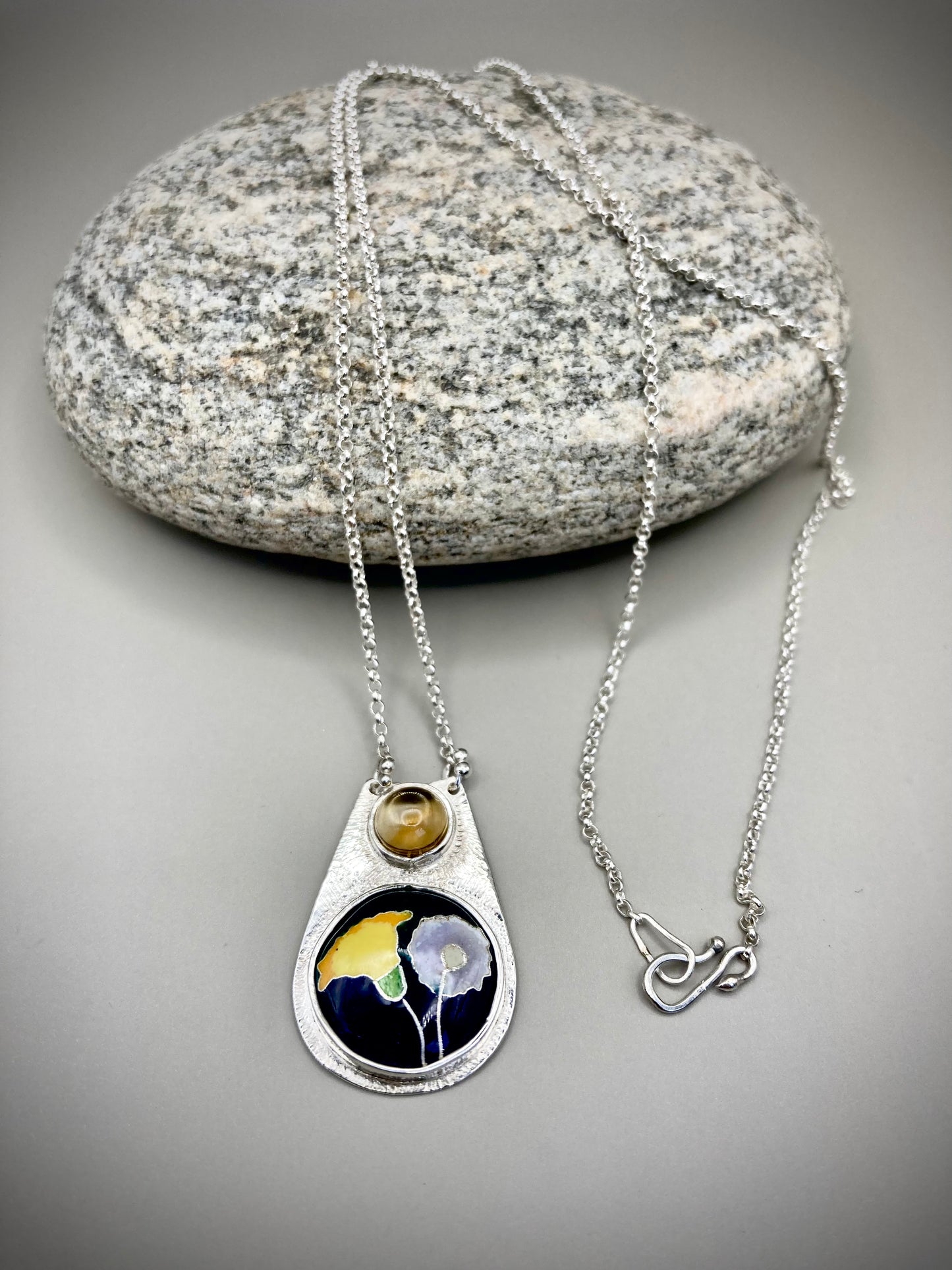 Dandelion Flower necklace