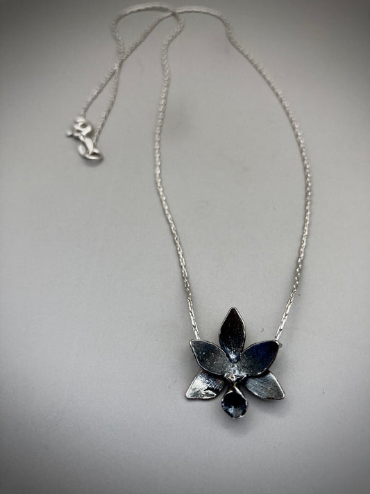 Orchid necklace